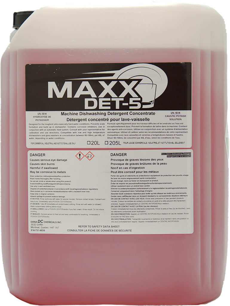 détergent pour lave-vaisselle Maxx Det-5