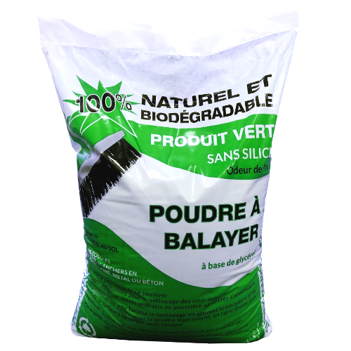 Green Sweeping Powder