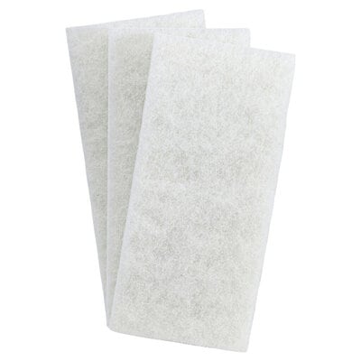 Utility Pads - Light-Duty White 10"x4.5" Laudie