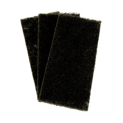 Utility Pads - Heavy-Duty Black 10"x4.5" Laudie