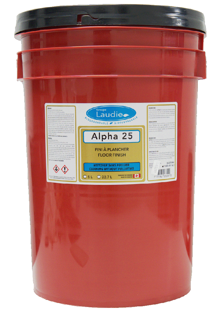 Alpha 25 - Floor Finish 25% Solids