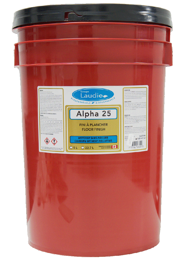 Laudie Alpha 25 - Fini a Plancher 25% de Solides