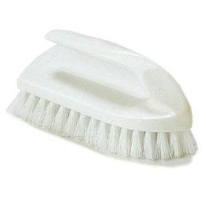 Brosse à récurer à manche en fer synthétique de 6 pouces