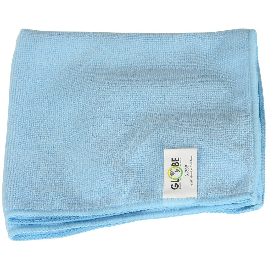 Chiffon Microfibre Bleu # 16X16 #3130B