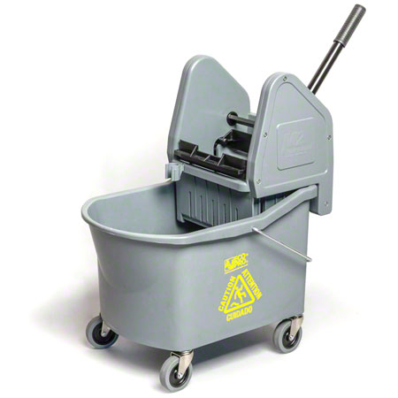 M2 Professional Mop Bucket Combo - 30L Blue/Grey Downpress