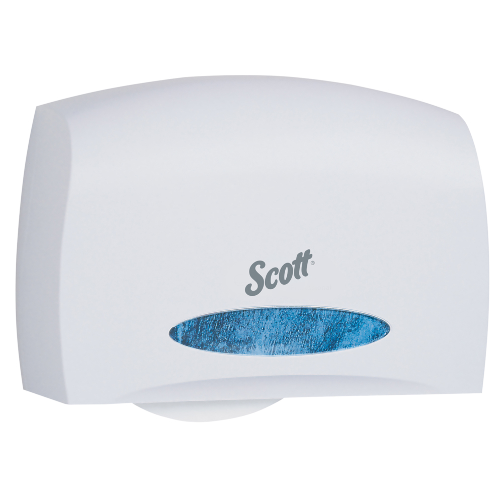 Distributeur de papier hygiénique jumbo sans mandrin Scott - blanc  