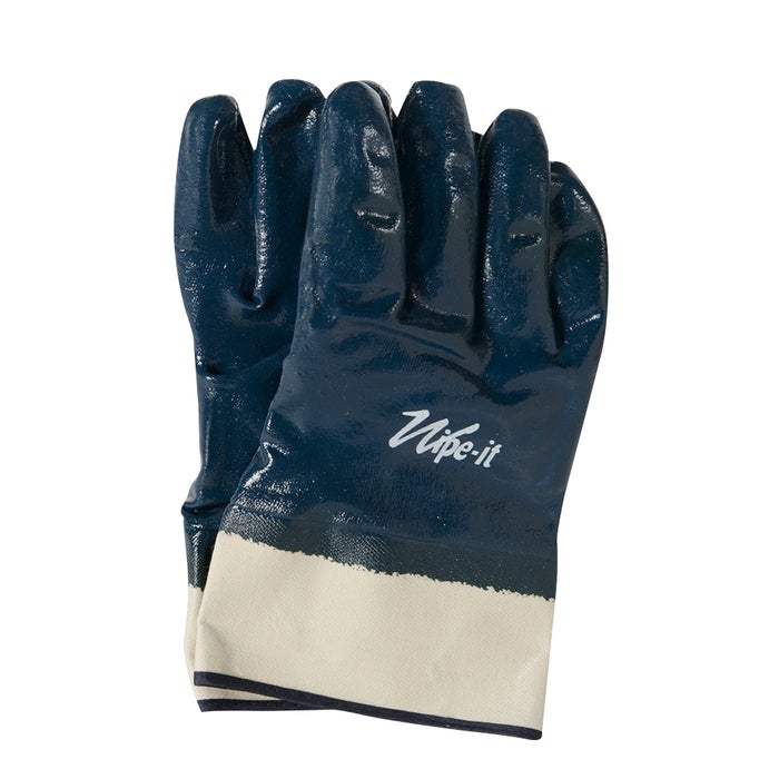 Gants de sécurité enduits de nitrile - Poignets renforcés  