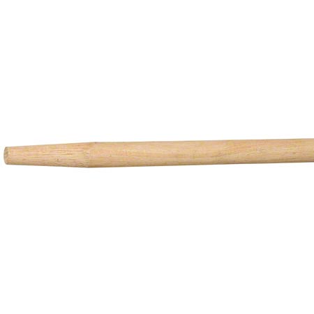 Tapered wooden broom handle 60 '' 1/ 1/8 " 