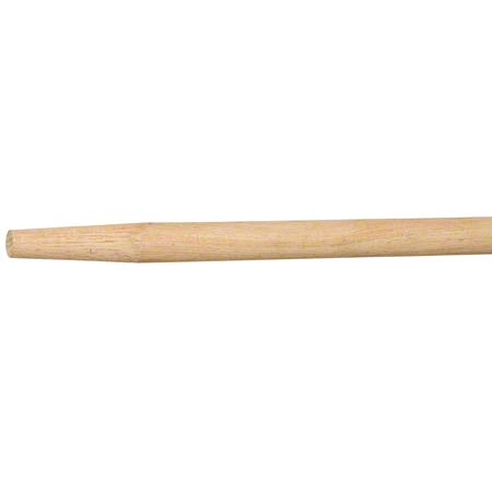 Tapered wooden broom handle 60 '' 1/ 1/8 " 