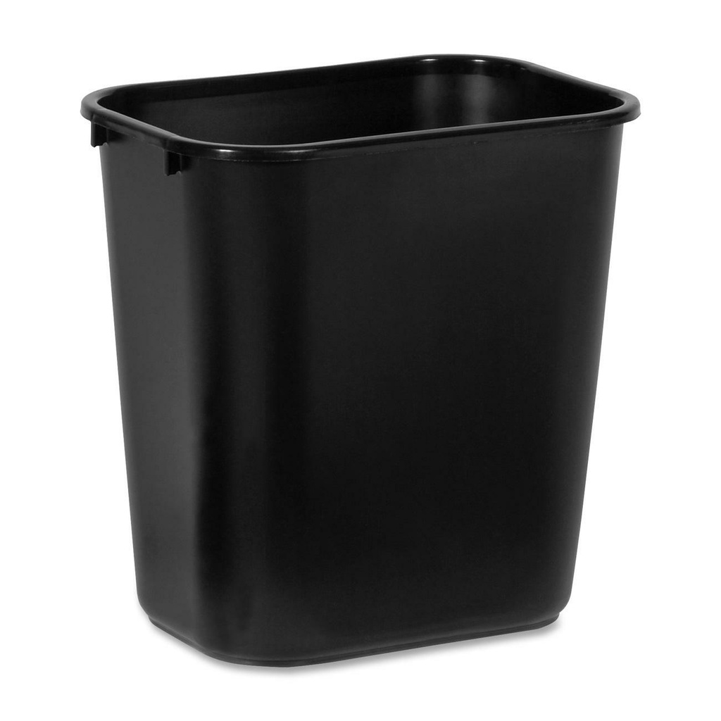 Garbage bin Rubbermaid 2956 Noir