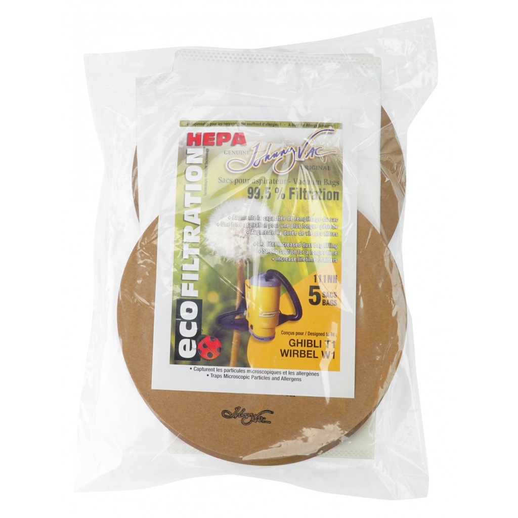 Johnny Vac - Sac HEPA - JVT1