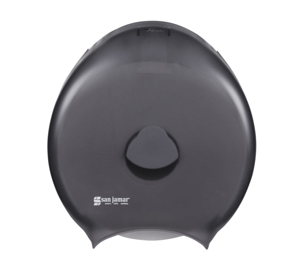 San Jamar - Distributeur de papier hygiénique Mini Jumbo 2000 - Rouleau simple  