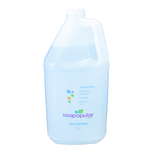 Soapopular Alcohol Free Hand Sanitizer 4x4L
