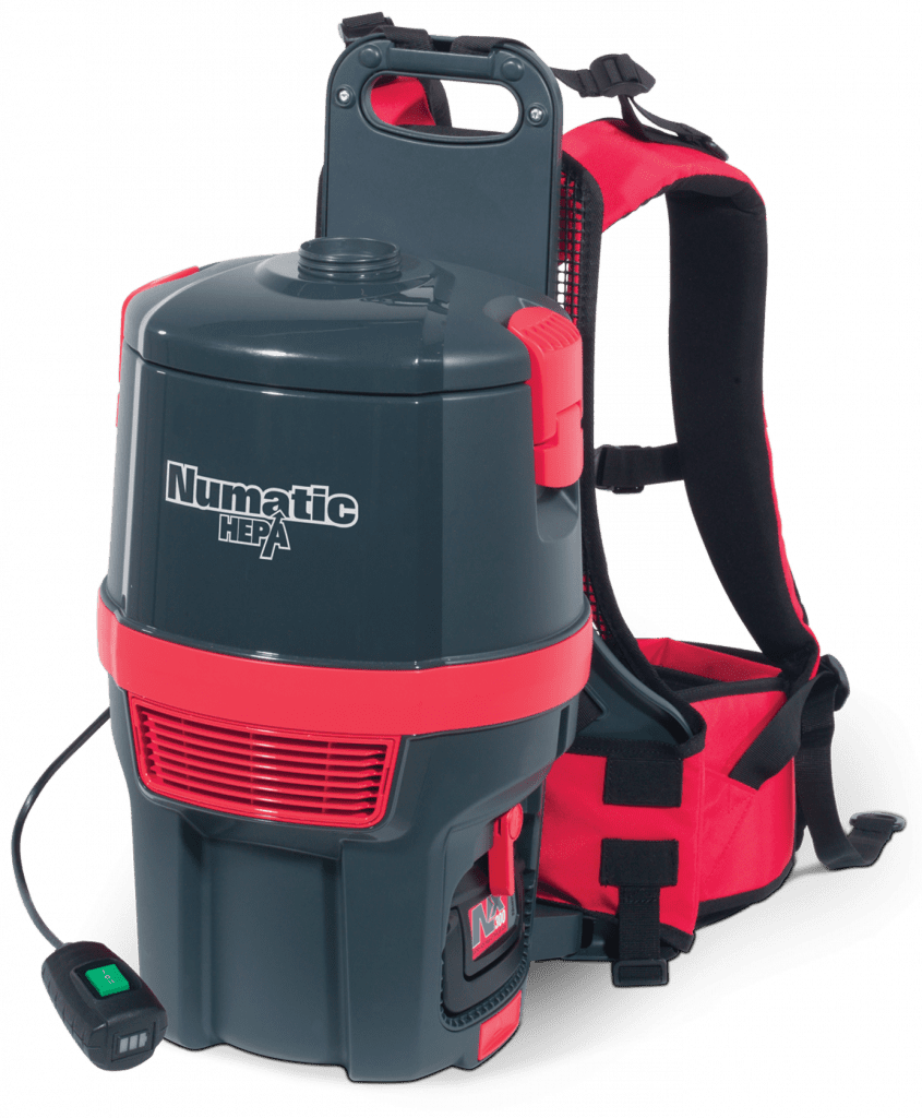 [NCK-913148-C] NaceCare RBV 150NXH Battery Backpack Vacuum with HEPA & ASTB2 Kit