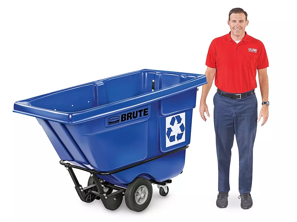 Rubbermaid Recycling Container FG130573BLUE