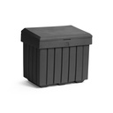 Grey Large Bin  (12 PC)