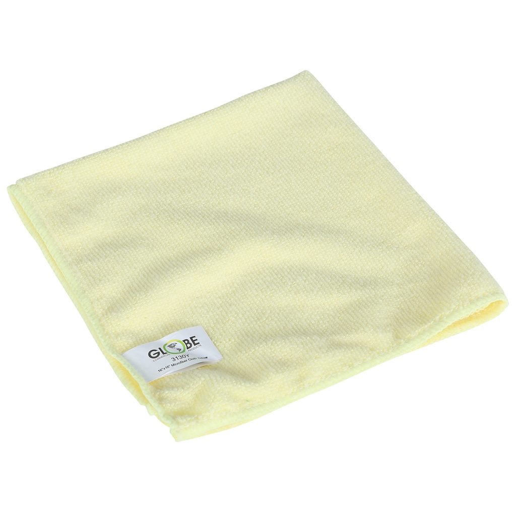 Chiffon Microfibre Jaune 16X16 