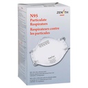Mask N95 respirator NIOSH Box20 